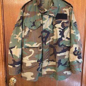 FIELD JACKET COLD WEATHER COAT WITH LINER M65 SIZE SMALL